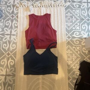 Two workout tops